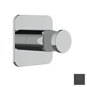 Almar Kuky Держатель ручного душа на стену из латуни, цвет: PVD brushed absolute black E120011.AB