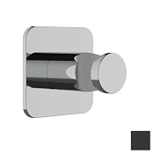 Almar Kuky Держатель ручного душа на стену из латуни, цвет: matt black E120011.MB