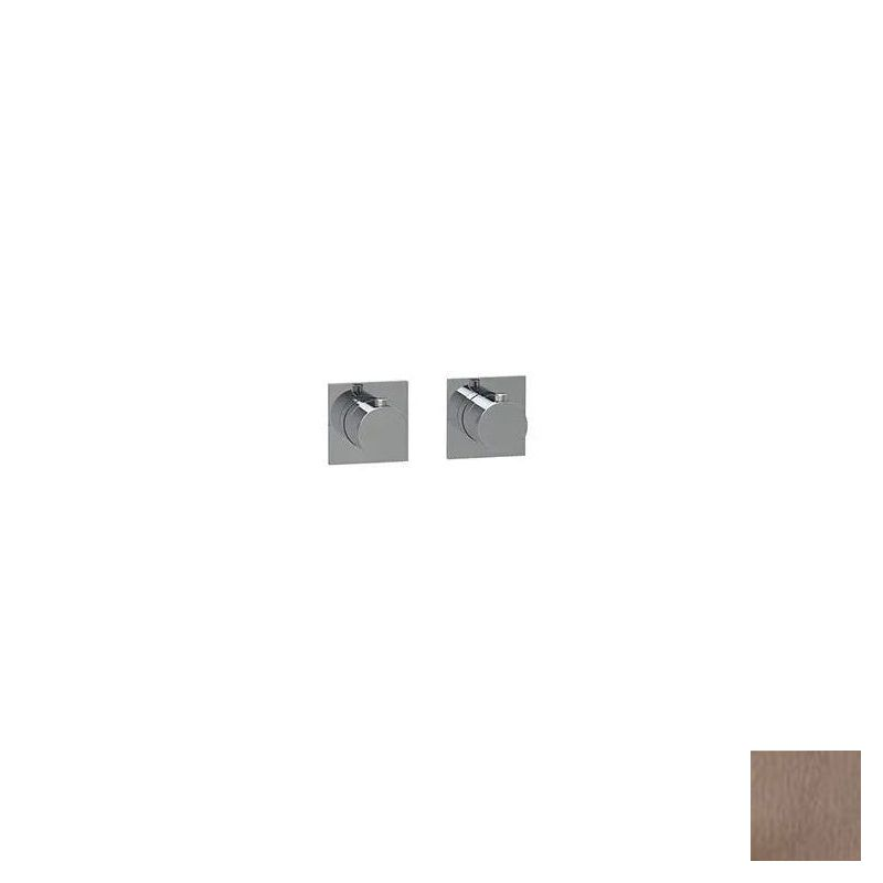 Almar Modular Square Термостат для душа, внешняя часть на 1 потребитель, цвет: PVD brushed copper E180181.CO