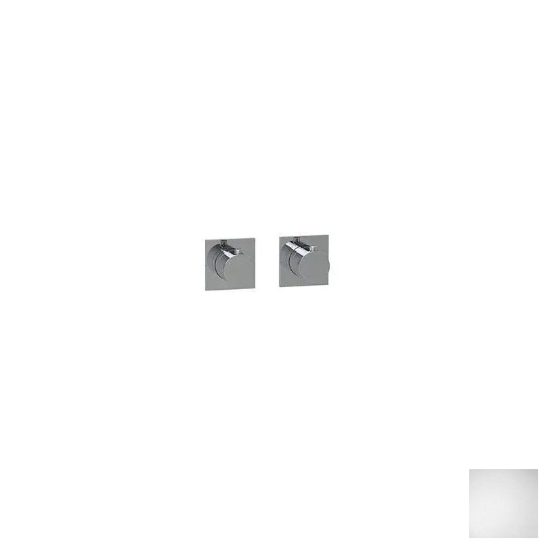 Almar Modular Square Термостат для душа, внешняя часть на 1 потребитель, цвет: matt white E180181.MW