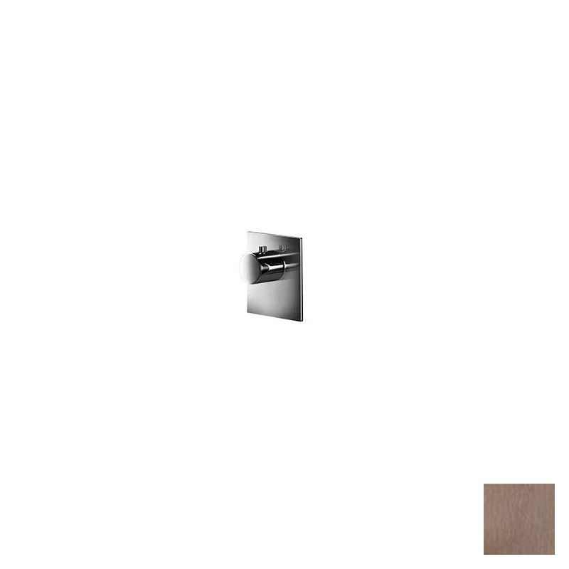 Almar High Flow Square Термостат для душа, внешняя часть на 1 потребитель, цвет: PVD brushed copper E180281.CO