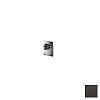 Almar High Flow Square Термостат для душа, внешняя часть на 1 потр., цвет: PVD polished deep black E180281.DB