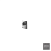 Almar High Flow Square Термостат для душа, внешняя часть на 1 потр., цвет: 316 PVD brushed gun metal E180281.GM316