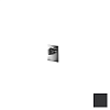 Almar High Flow Square Термостат для душа, внешняя часть на 1 потребитель, цвет: matt black E180281.MB