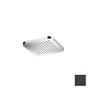 Almar Kuky 220 Верхний душ без кронштейна 22х22 см, 1 режим, цвет: PVD polished deep black E044095.DB
