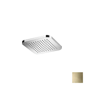 Almar Kuky 220 Верхний душ без кронштейна 22х22 см, 1 режим, цвет: PVD polished gold E044095.GO