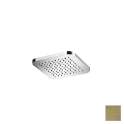 Almar Kuky 220 Верхний душ без кронштейна 22х22 см, 1 режим, цвет: PVD brushed high brass E044095.HB