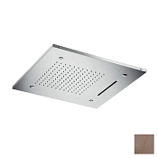 Almar Square 500 Потолочный душ 49,6х49,6 см, встраиваемый, 3 режима, цвет: PVD brushed copper E044140.CO