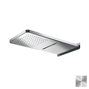 Almar Kuky Верхний душ с кронштейном настенным 31х59,3 см, 2 режима, цвет: mirror stainless steel E044194.MS