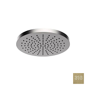 Almar Round Верхний душ без кронштейна d 20 см, 1 режим, цвет: 316 PVD brushed high brass E044210.HB316