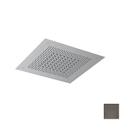 Almar Velvet 380 Потолочный душ 38х38 см, встраиваемый, 2 режима, цвет: PVD brushed gun metal E044282.GM