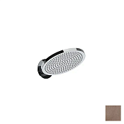 Almar Velvet Верхний душ с кронштейном настенным d23,2 см, 1 режим, цвет: PVD brushed copper E044301.CO