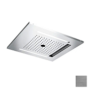 Almar Square Потолочный душ 49,6х49,6 см, встраиваемый, 3 вида струи, цвет: brushed stainless steel E044302.BS