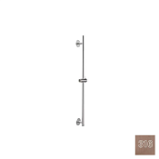 Almar Round Душевая штанга 81 см с держателем для лейки, цвет: 316 PVD brushed copper E087068.CO316