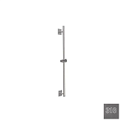 Almar Square Душевая штанга 81 см с держателем для лейки и выводом, цвет: 316 PVD brushed gun metal E087069.GM316