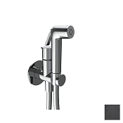 Almar Shut Off Внешняя часть гигиенического душа: шланг 120 см, вывод, цвет: brushed absolute black E136010.AB