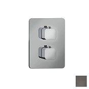 Almar Core Kuky Термостат для душа, внешняя часть на 3 потребителя, цвет: PVD brushed gun metal E176813.GM