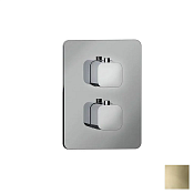 Almar Core Kuky Термостат для душа, внешняя часть на 3 потребителя, цвет: PVD polished gold E176813.GO