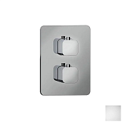 Almar Core Kuky Термостат для душа, внешняя часть на 3 потребителя, цвет: matt white E176813.MW