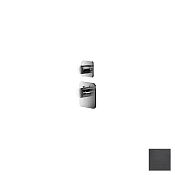 Almar High Flow Kuky Термостат для душа, внешняя часть на 1 потребит, цвет: brushed absolute black E180001.AB