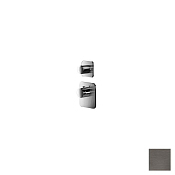 Almar High Flow Kuky Термостат для душа, внешняя часть на 1 потребитель, цвет: PVD brushed gun metal E180001.GM