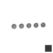 Almar Modular Round Термостат для душа, внешняя часть на 4 потребителя, цвет: matt black E180440.MB