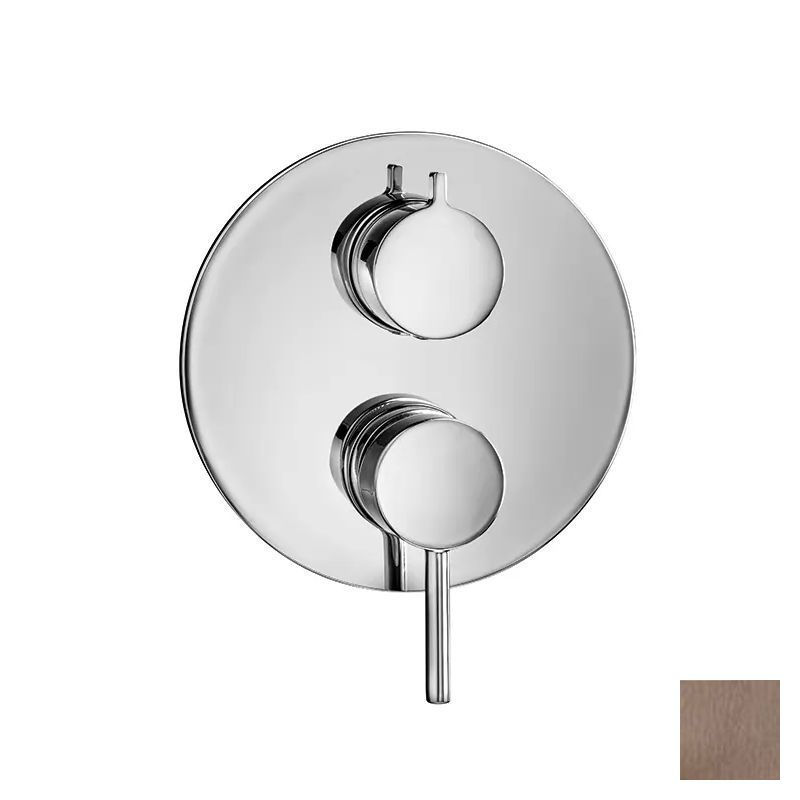 Almar Core Round Смеситель для душа, внешняя часть на 1 потребитель, цвет: PVD brushed copper E186562.CO