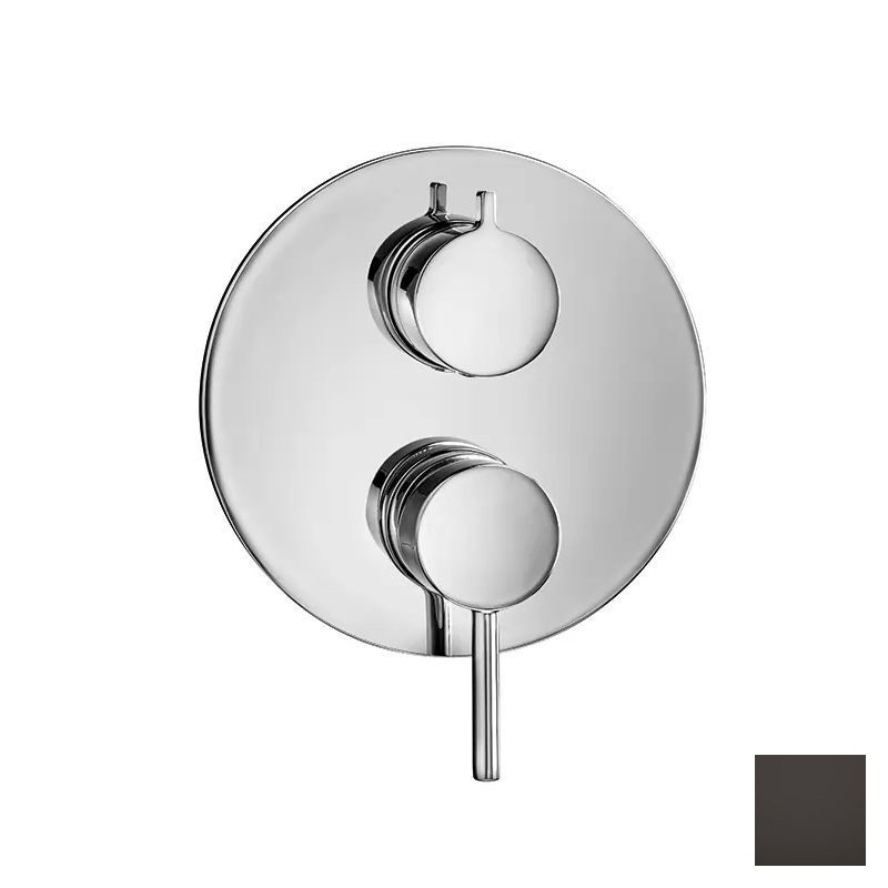 Almar Core Round Смеситель для душа, внешняя часть на 1 потребитель, цвет: PVD polished deep black E186562.DB