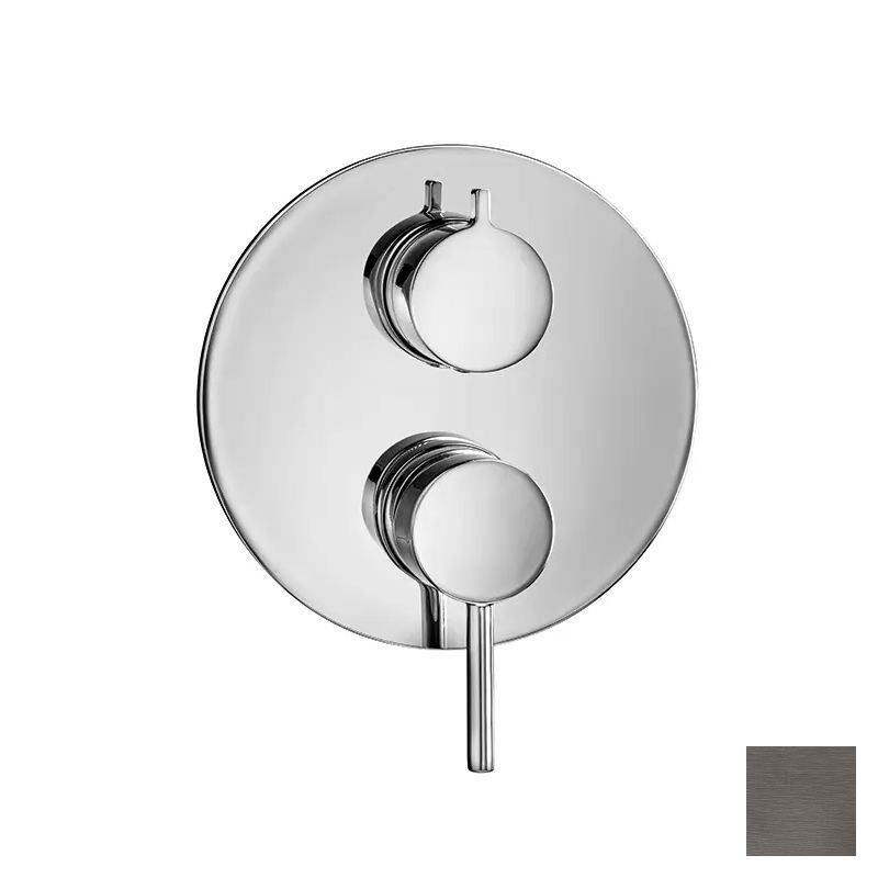 Almar Core Round Смеситель для душа, внешняя часть на 1 потребитель, цвет: PVD brushed gun metal E186562.GM