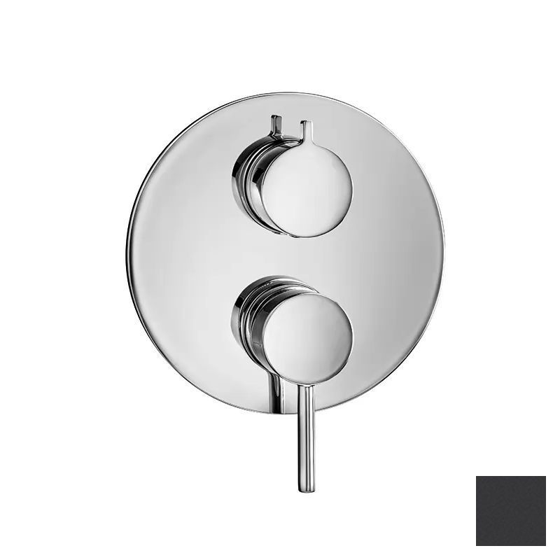 Almar Core Round Смеситель для душа, внешняя часть на 1 потребитель, цвет: matt black E186562.MB