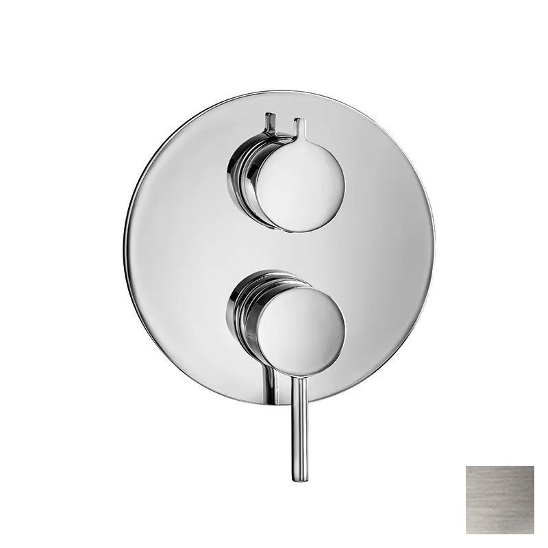 Almar Core Round Смеситель для душа, внешняя часть на 1 потребитель, цвет: nickel brushed E186562.NB