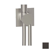 Almar Modular Square Шланговое подключение для лейки, внешняя часть, цвет: PVD polished deep black E192001.DB