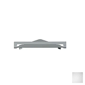 Almar Accessories Полка угловая 21,6х21,6 см, цвет: matt white E300002.MW