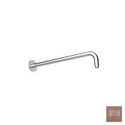 Almar Round Кронштейн для верхнего душа наст. 45 см, цвет: 316 PVD brushed copper E021103.CO316