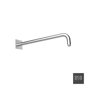 Almar Square Кронштейн для верхнего душа наст. 45 см, цвет: 316 PVD brushed absolute black E021104.AB316