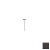 Almar Round Кронштейн для верхнего душа потолочный 30 см, цвет: PVD polished deep black E021109.DB