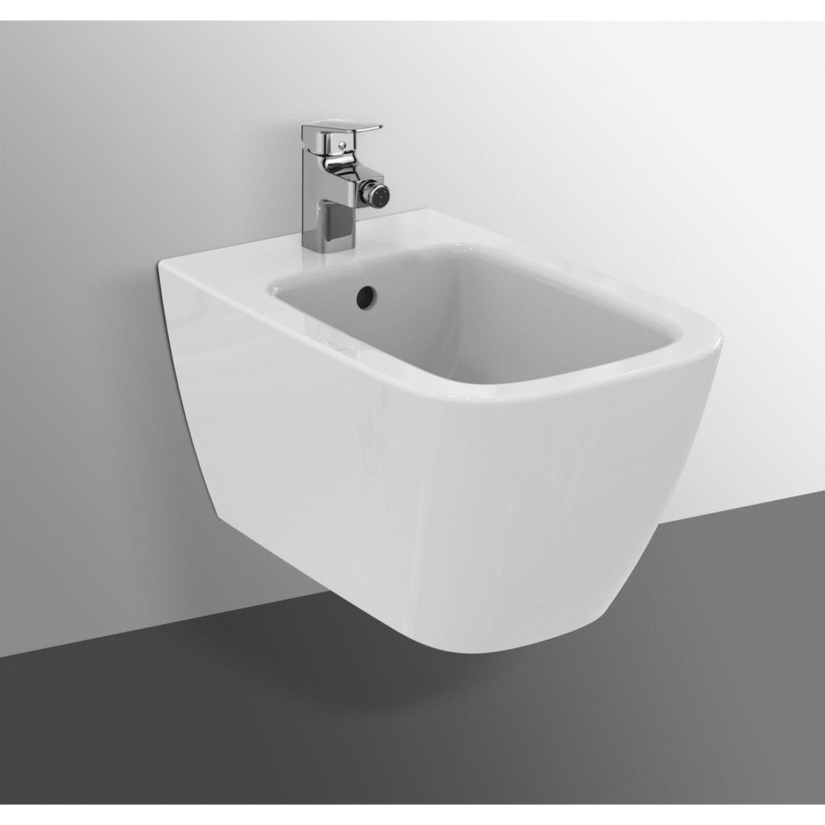 Ideal Standard I.Life B Биде подвесное, 1 отверстие под смеситель, перелив, цвет: euro white T461501