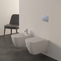 Ideal Standard I.Life B Биде подвесное, 1 отверстие под смеситель, перелив, цвет: euro white T461501