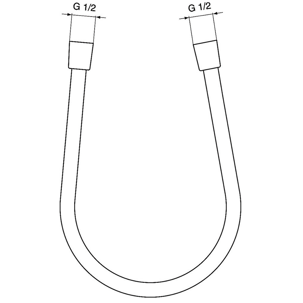 Ideal Standard Idealrain Душевой шланг 175 см, цвет: magnetic grey A4109A5
