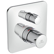 Ideal Standard Tonic II Термостат для душа втраиваемый, внешняя часть, цвет: chrome A6344AA