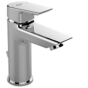 Ideal Standard Tesi Смеситель для раковины с донным клапаном, высота излива 9,9 см, цвет: chrome A6555AA