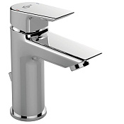 Ideal Standard Tesi Смеситель для раковины с донным клапаном, высота излива 9,9 см, цвет: chrome A6557AA