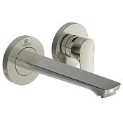 Ideal Standard Connect Air Смеситель для раковины, без д/к, внешняя часть, цвет: silver storm A7029GN