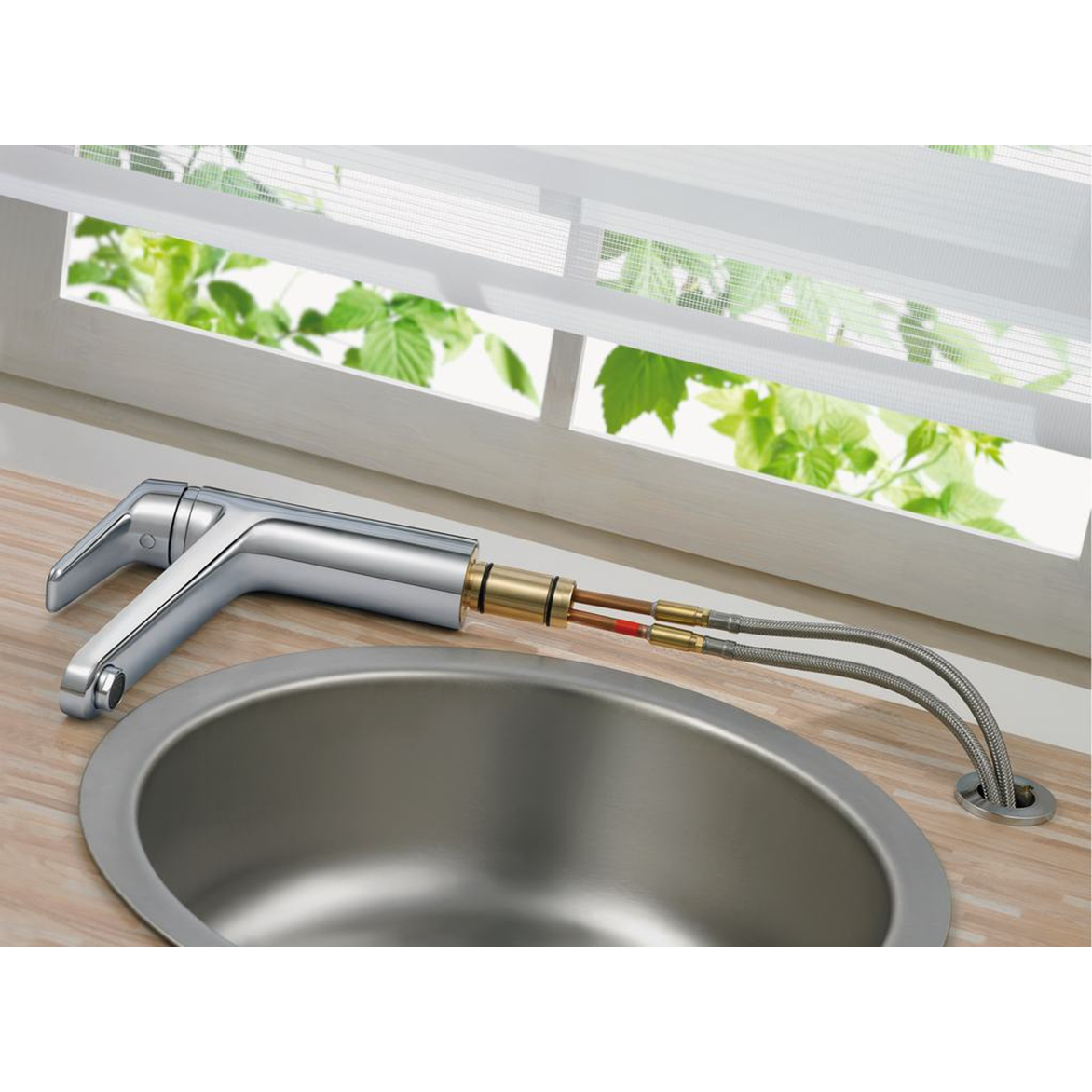 Ideal Standard Ceraplan III Смеситель для кухни, цвет: chrome B0954AA