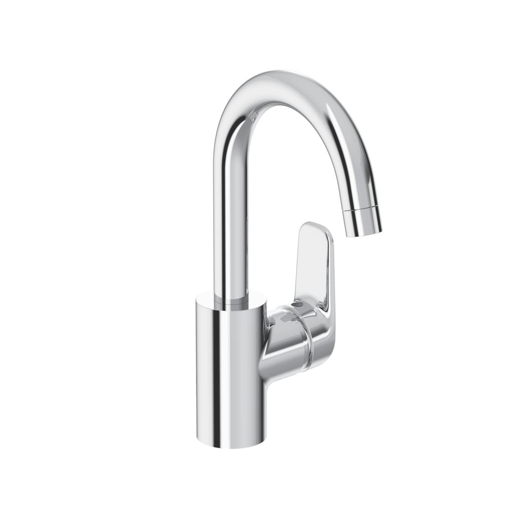 Ideal Standard Ceraflex Смеситель для раковины, без д/к, высота излива 19,1 см, цвет: chrome B1716AA