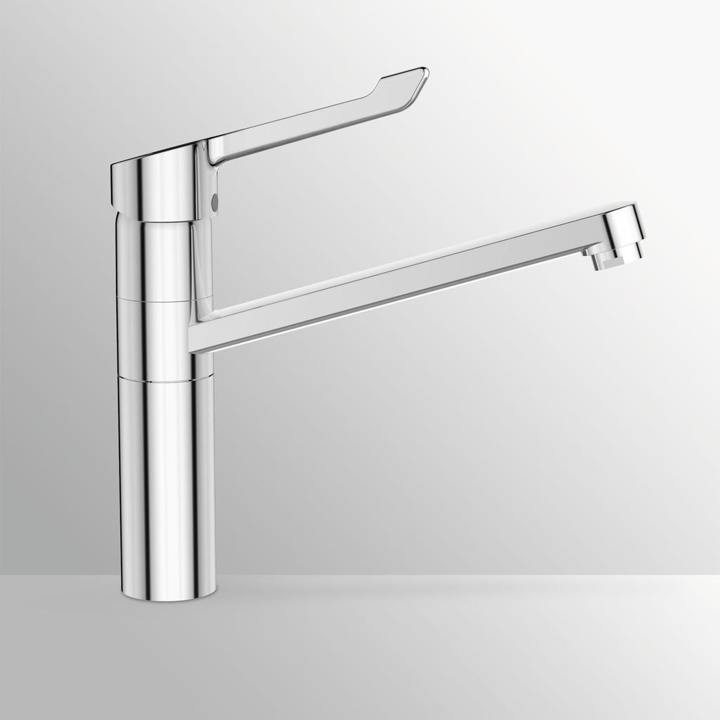 Ideal Standard Ceraflex Смеситель для раковины, без д/к, высота излива 17,1 см, цвет: chrome BC137AA