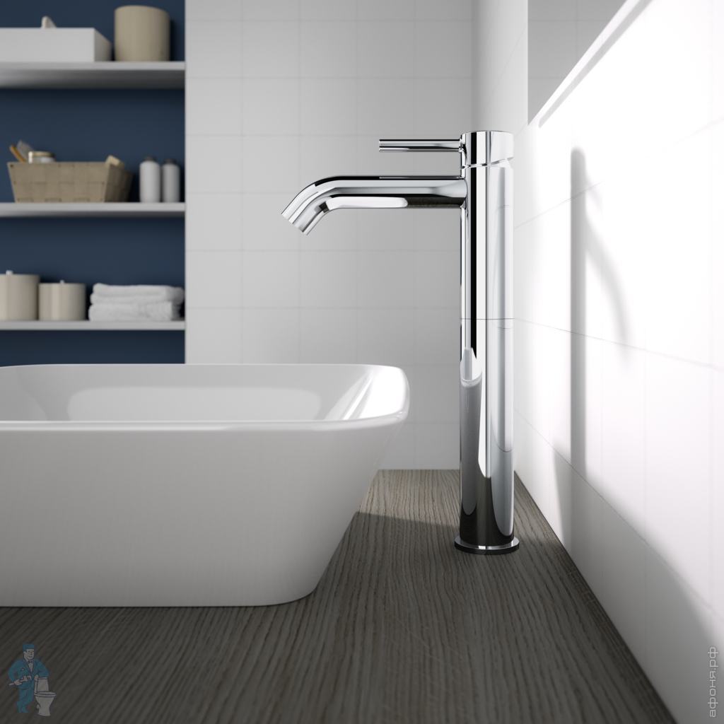 Ideal Standard Ceraline Смеситель для раковины, д/к, высота излива 25,1 см, цвет: chrome BC194AA