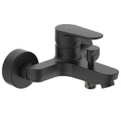Ideal Standard Cerafine O Смеситель для ванны и душа, излив 15,8 см, цвет: silk black BC500XG