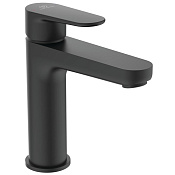 Ideal Standard Cerafine O Смеситель для раковины, без д/к, высота излива 12,2 см, цвет: silk black BC554XG