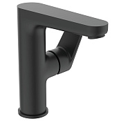 Ideal Standard Cerafine O Смеситель для раковины, без д/к, высота излива 15,9 см, цвет: silk black BC555XG